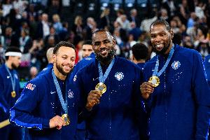 杜兰特谈2028年奥运会：詹姆斯说不打了 但我和库里从没说过不打